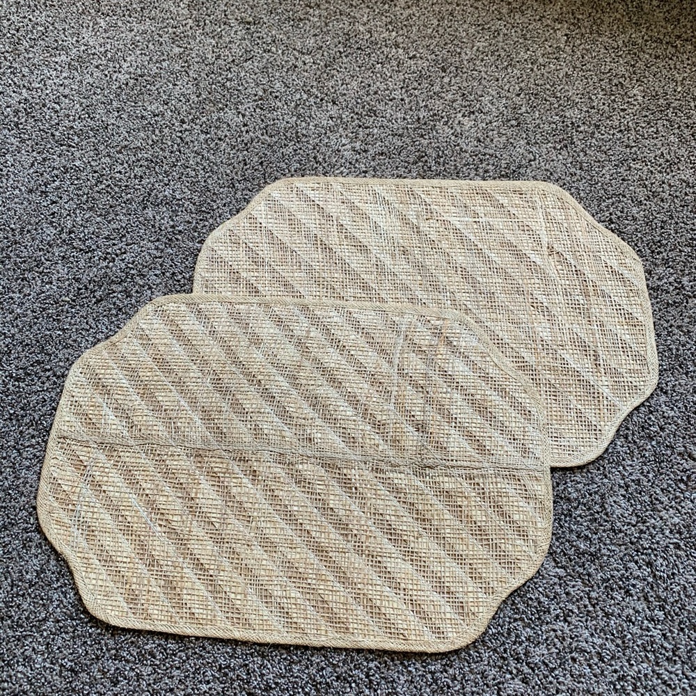 Boho Wicker Place Mats